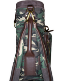 Camouflage Canvas & Leather Stand Bag W/ Headcovers - Special Edition Prototype 1 of 1